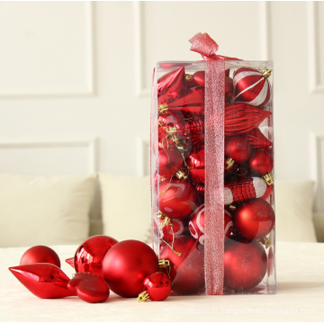 Boules de décoration d&#39;ornement de Noël Arbre de Noël suspendu